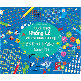 Cuốn Sách Khổng Lồ Về Trò Chơi Tư Duy - Big Pencil & Paper Game Pad