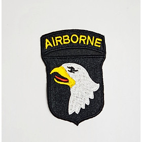 Sticker Thêu Ủi Họa Tiết Hình Huy Hiệu Đại Bàng MS76648