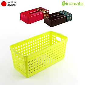 Mua Combo 2 hộp đựng giấy ăn hình chữ nhật + giỏ đựng đồ đa dụng cỡ nhỏ - nội địa Nhật Bản