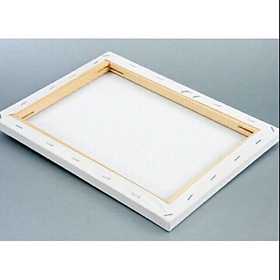 Mua Toan vẽ tranh canvas 40-60cm. Khung gỗ chắc chắn  vải toan dầy đẹp