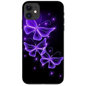 Ốp lưng dành cho Iphone 12 mẫu Bướm Tím
