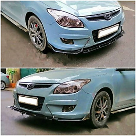 Lip Trước, Cản Trước Thể Thao Hyundai I30 Nhựa ABS Cao Cấp Chống Va Đập Tốt Phía Dưới Có Gân Tăng Cứng