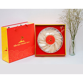 Tổ Yến Sào Tinh Chế (100g/Họp) (Tổ Yến làm sạch/Tổ Yến Sạch chế biến từ Tổ Yến Thô /Tổ Yến còn lông) Yến Sào Trung Nam