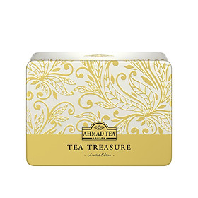 [LIMITED EDITION] TRÀ AHMAD ANH QUỐC - BỘ SƯU TẬP TRÀ 6 VỊ (120g) hộp sắt hình chữ nhật - Tea Treasure