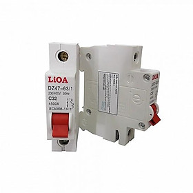Mua Cầu dao 1 pha dòng cắt 4.5 (kA) Lioa