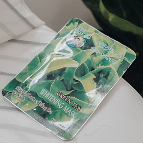 MẶT NẠ DƯỠNG TRẮNG DA CHIẾT XUẤT TRÀ XANH