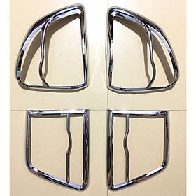 Ốp Viền Đèn Pha Hậu Mạ Crom Cho Xe Ô Tô - Fortuner 2012-2016