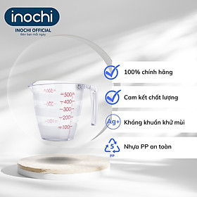 Mua Cốc Đong Yoko Chia Vạch Sản Xuất Theo Tiêu Chuẩn Nhật Bản( tặng kèm sticker) - Chính Hãng INOCHI