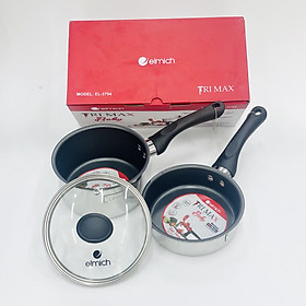 Mua Quánh Nồi Bột Inox 304 đáy từ Elmich El3794KM  14cm Cán Nhựa Loại 2 Hàng Chính Hãng
