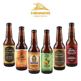 Combo 6 Chai Bia Craft C-Brewmaster - Khám Phá