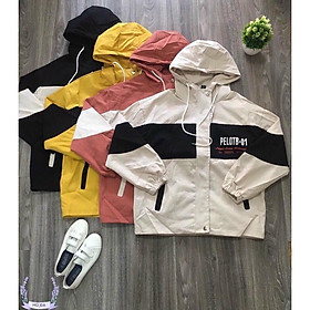 ÁO KHOÁC KAKI HỘP NỮ FORM RỘNG XINH XẮN,THIẾT KẾ HỌA TIẾT SIÊU XINH LANA FASHION