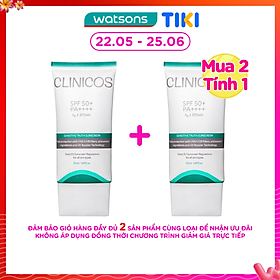 Kem Chống Nắng Clinicos Sensitive Truth Sunscreen Dành Cho Da Nhạy Cảm SPF50+ PA++++ 50ml
