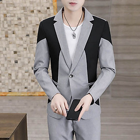 Áo vest,áo vest nam phối màu cực cá tính chất vải cao cấp không nhăn,lịch lãm,sang trọng,hàng thiết kế cao cấp N39 - M