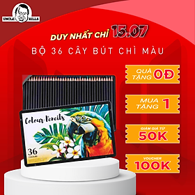 Bút chì màu hộp 36 cây uncle bills se0524