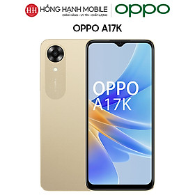 Điện Thoại Oppo A17k 3GB/64GB - Hàng Chính Hãng