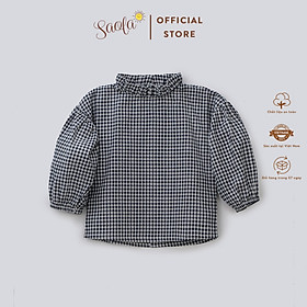 Áo Bé Gái Tay Dài Cổ Bèo Đứng - LIZZY TOP - TOC015 - SAOLA KIDS CLOTHING