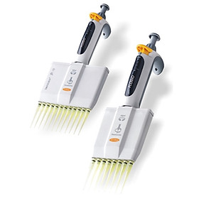 Mua MicroPipet hút mẫu 8 kênh  dải 10μL/50μL/100μL/200μL/300μL  Multichannel pipette  hãng Fcombio-USA