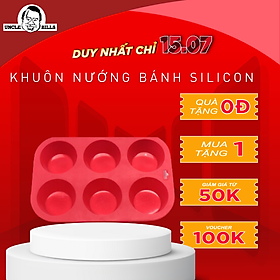 Mua Bộ 6 Khuôn Bánh Nướng Nhỏ Silicon Uncle Bills KC0029