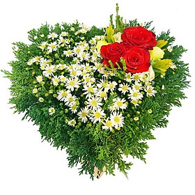 Mua Hộp hoa tươi - Tim 2 3735