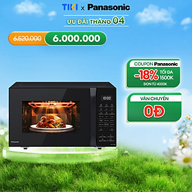 Lò vi sóng nướng đối lưu chiên không dầu Panasonic NN-CT65MBYUE – 20 thực đơn tự động – Dung tích 27L – Hàng chính hãng