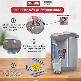 Mua Bình thủy điện HASUKA HSK-5399 công suất 680W  thể tích 3.5L  thiết kế mới sang trọng hiện đại - HÀNG CHÍNH HÃNG