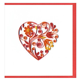 Thiệp Giấy Xoắn GX Love Việt Net VN2XM1150DBNN (15 x 15 cm)