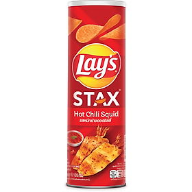 Lay's Stax Khoai Tây Miếng Vị Mực Sốt Cay 90gr
