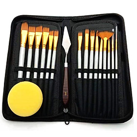 Set cọ vẽ tranh sơn dầu chất lượng tốt giúp bạn tạo ra những bức tranh tuyệt đẹp. Hãy xem hình ảnh liên quan để khám phá những cọ vẽ tranh sơn dầu chất lượng cao của bộ set này.