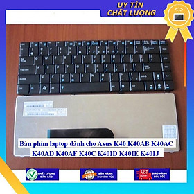 Bàn phím laptop dùng cho Asus K40 K40AB K40AC K40AD K40AF K40C K40ID K40IE K40IJ - Hàng Nhập Khẩu New Seal