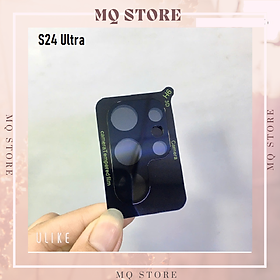 Kính cường lực camera 3D SS S25 Ultra - S24 Ultra bảo vệ nguyên cụm camera chống trầy xướt ( hàng chính hãng)