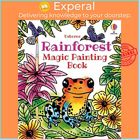 Sách - Rainforest Magic Painting Book by Marcella Grazzi (UK edition, paperback)