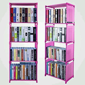 Mua KỆ SÁCH 4 TẦNG MÀU HỒNG