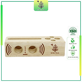 Mua Đế dựng điện thoại  cắm viết Gỗ Đức Thành hàng chính hãng