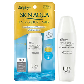 Sữa Chống Nắng Hằng Ngày Dưỡng Da Giữ Ẩm Sunplay Skin Aqua UV Moisture SPF50+ PA+++ (30g)