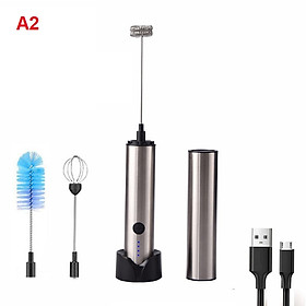 Mua Máy đánh trứng  tạo bọt cà phê cầm tay cao cấp Q88 có 3 tốc độ chạy - Công suất: 8W - Dung lượng pin: 800mAh