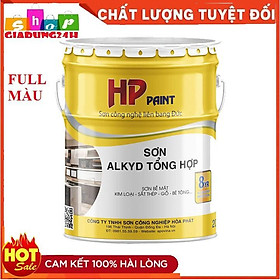 Mua Sơn Alkyd Tổng Hợp Cho Sắt  Kim Loại  Gỗ  Bê Tông Hòa Phát... 800ml-Giadung24h