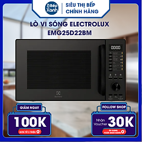 Lò Vi Sóng Electrolux EMG25D22BM - Hàng Chính Hãng 