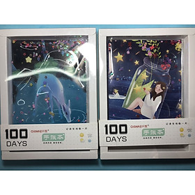 Combo 2 cuốn sổ bìa nước mochi cute ngẫu nhiên (màu ngẫu nhiên)