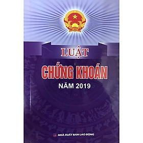 Sách - Luật chứng khoán năm 2019