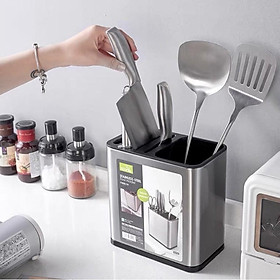 Mua Ống cắm dao kéo đũa thìa inox cao cấp 2750