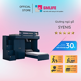 Mua Giường ngủ đẹp hai tầng cho bé SMLIFE Syenis
