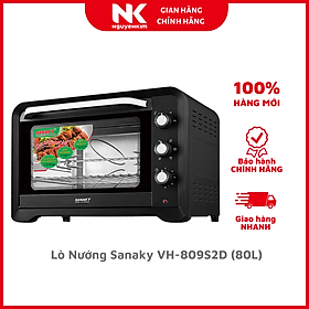 Lò Nướng Sanaky VH-809S2D (80L) - Hàng chính hãng