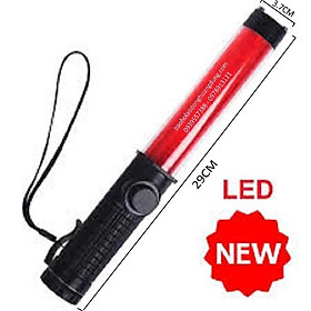 Mua GẬY ĐÈN CHỈ HUY GIAO THÔNG   GẬY PHÂN LUỒNG GIAO THÔNG CÓ ĐÈN - SỬ DỤNG PIN LOẠI 30CM