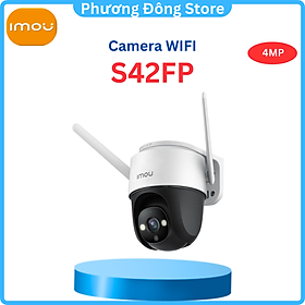 Mua CAMERA WIFI IMOU NGOÀI TRỜI IPC-S42FP-IMOU 4MP 2K CÓ MÀU BAN ĐÊM - ĐÀM THOẠI 2 CHIỀU - HÀNG CHÍNH HÃNG