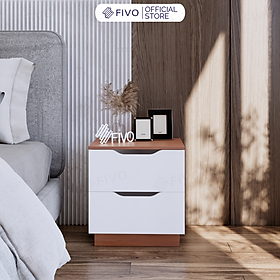 Tủ Đầu Giường Mini FIVO FT18 Thiết Kế Hiện Đại Có Ray Kéo Cao Cấp Phù Hợp Với Mọi Không Gian Phòng Ngủ