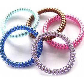 Bộ 10 Dây Cột Tóc Lò Xo Đủ Màu HL700008