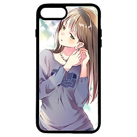 Ốp lưng cho iPhone 8 Plus Girl 211 - Hàng chính hãng