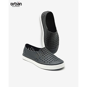 Giày nhựa mẫu mới URBAN NATIVE màu đen trắng