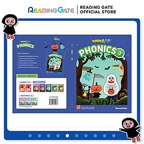 Sách DODO ABC WORKBOOK - PHONICS 3 READING GATE Cho Bé Từ 5 Đến 8 Học Ngữ Âm, Đánh Vần Tiếng Anh 