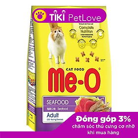 Đồ Ăn Cho Mèo Trưởng Thành Me-O Vị Hải Sản (7kg)